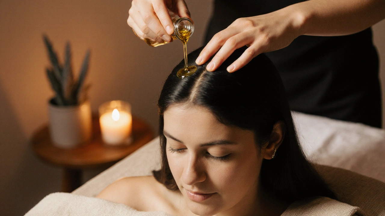 Indická masáž hlavy - začlenění do wellness plánu